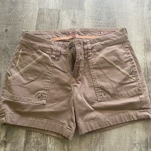 JAG Jeans Citizens of humanity brown relaxed fit cargo shorts mid length 4 EUC